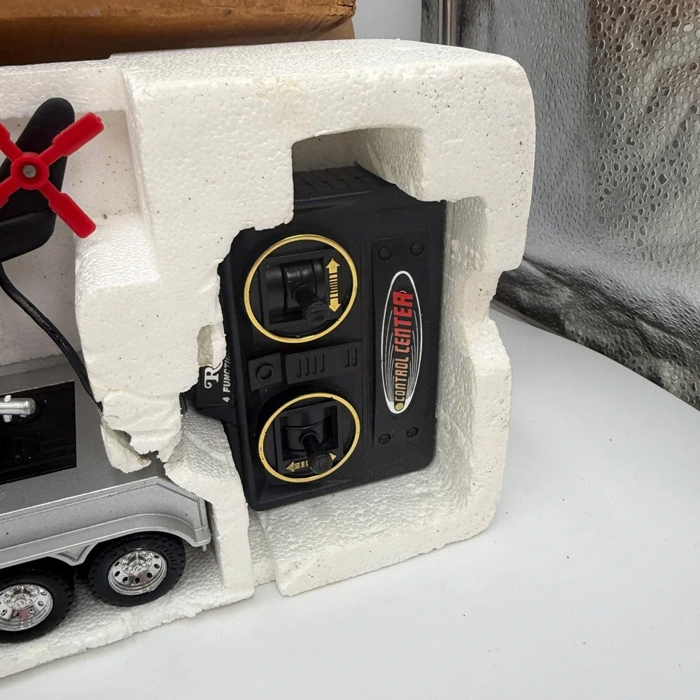 Bright Mid-Nite Thunder Transport Rig Large Black 1980s